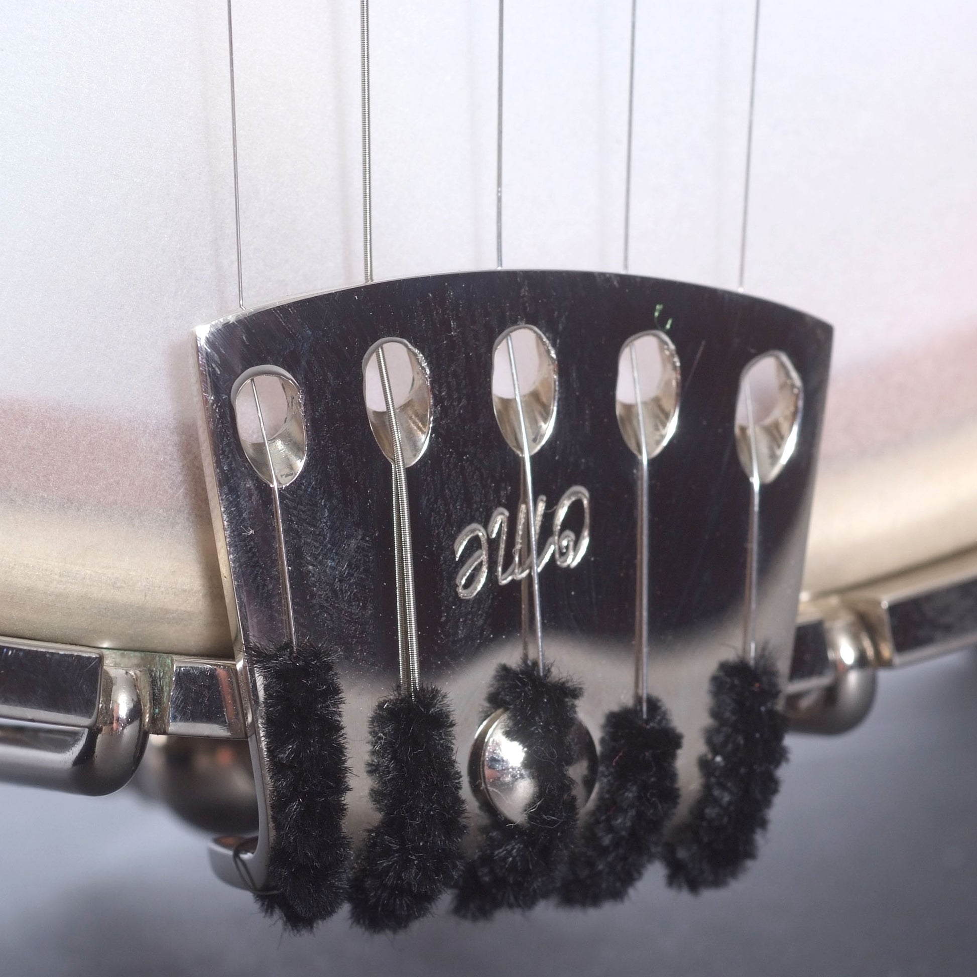 Image 3 of Ome Alpha 12" Openback Banjo & Case, Mahogany - SKU# OMEALPHA-12 : Product Type Open Back Banjos : Elderly Instruments