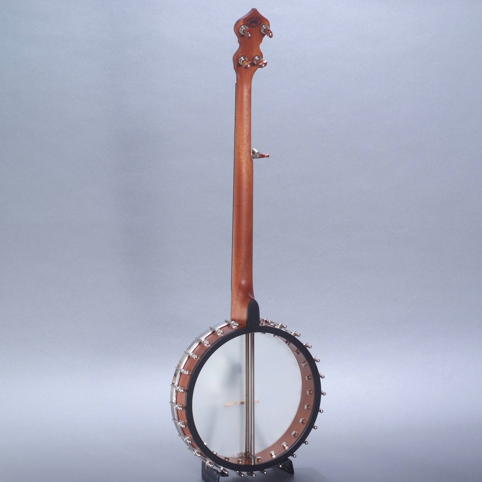 Image 14 of Ome Alpha 12" Openback Banjo & Case, Mahogany - SKU# OMEALPHA-12 : Product Type Open Back Banjos : Elderly Instruments