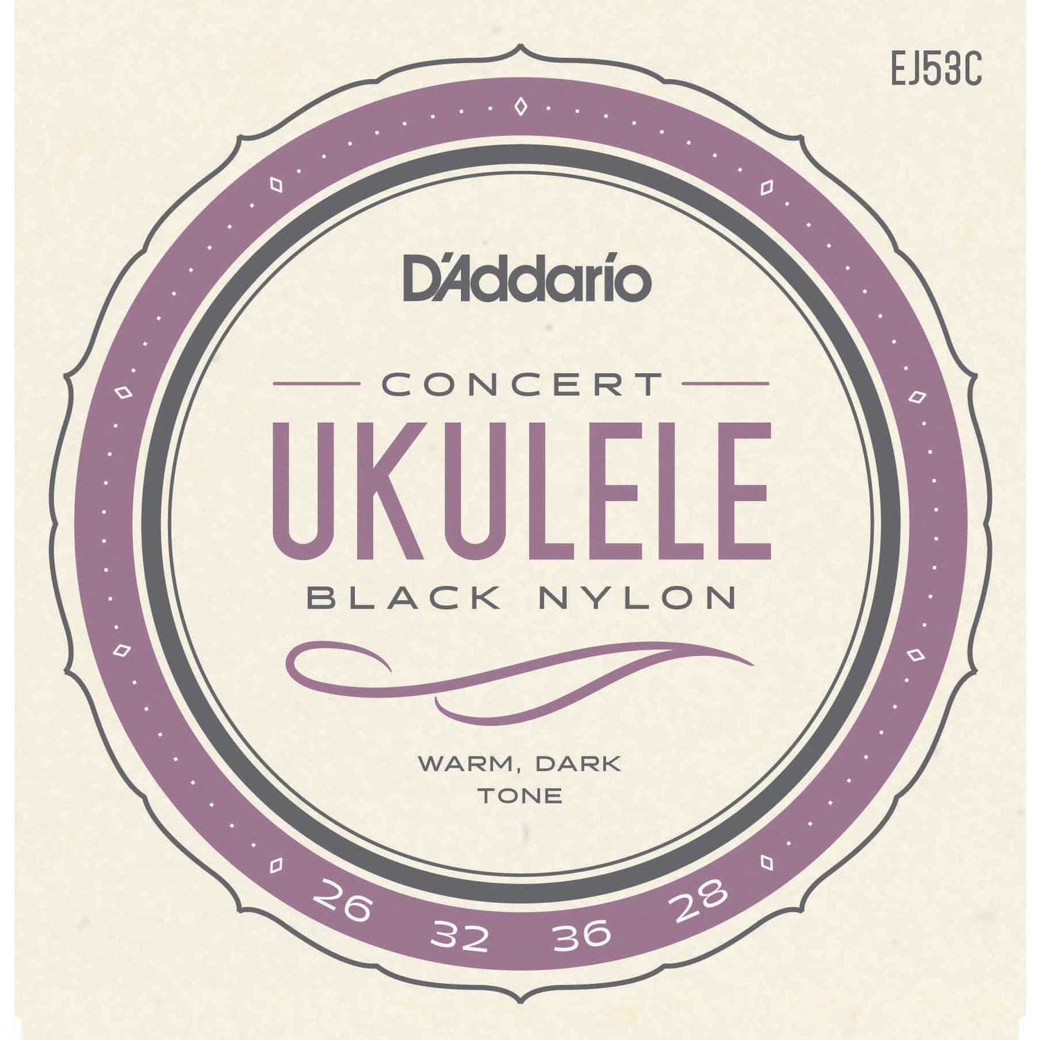 Image 3 of D'Addario EJ53C Pro-Arte Rectified Black Nylon Concert Ukulele Strings Concert Uke Set - SKU# J53 : Product Type Strings : Elderly Instruments
