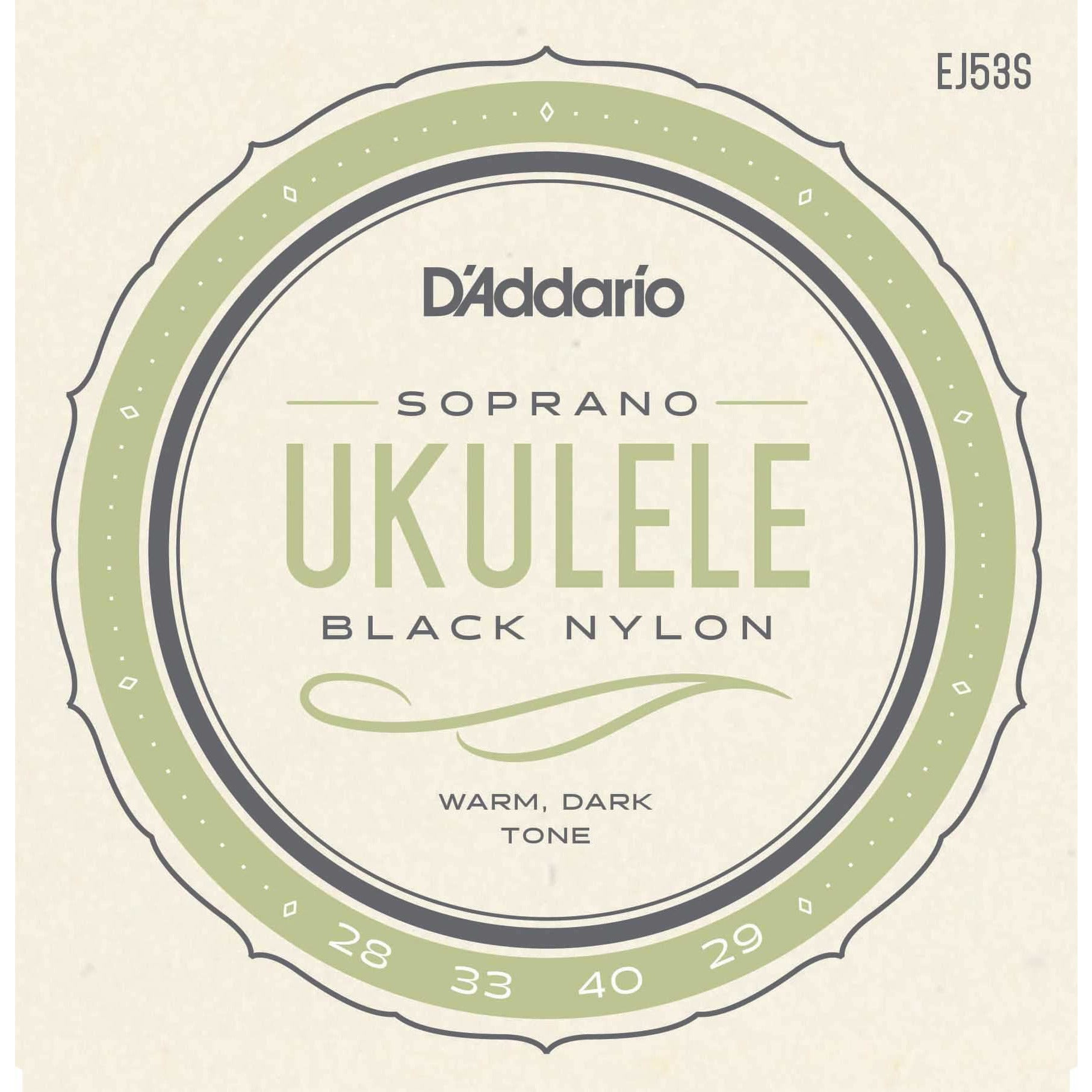 Image 2 of D'Addario EJ53S Pro-Arte Rectified Black Nylon Soprano Ukulele Strings - SKU# EJ53S : Product Type Strings : Elderly Instruments
