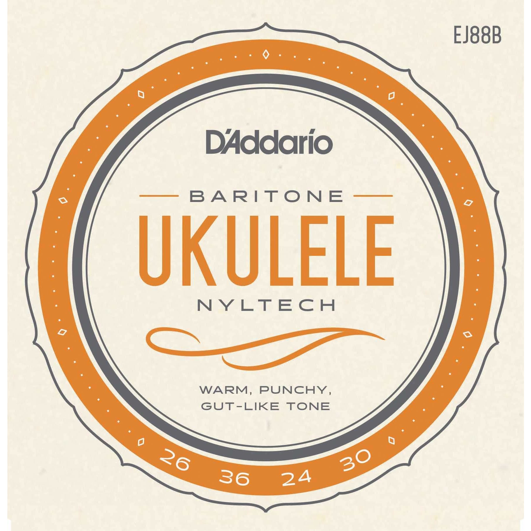 Image 2 of D'Addario EJ88B Nyltech Baritone Ukulele Strings - SKU# EJ88B : Product Type Strings : Elderly Instruments