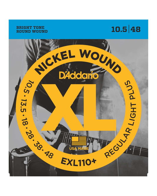 Image 1 of D'Addario EXL110+ XL Nickel Round Wound Light Plus Gauge Electric Guitar Strings - SKU# EXL110P : Product Type Strings : Elderly Instruments