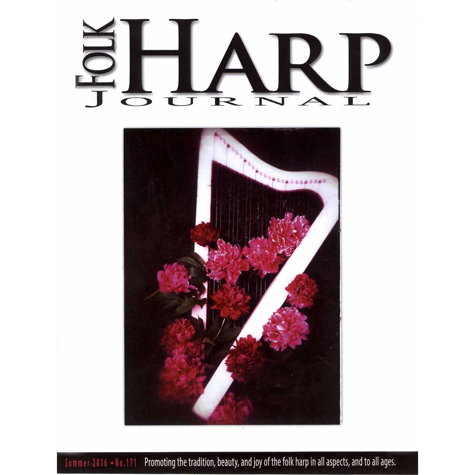 Image 1 of Folk Harp Journal Summer 2016 Issue No. 171 - SKU# FHJ-201605 : Product Type Media : Elderly Instruments