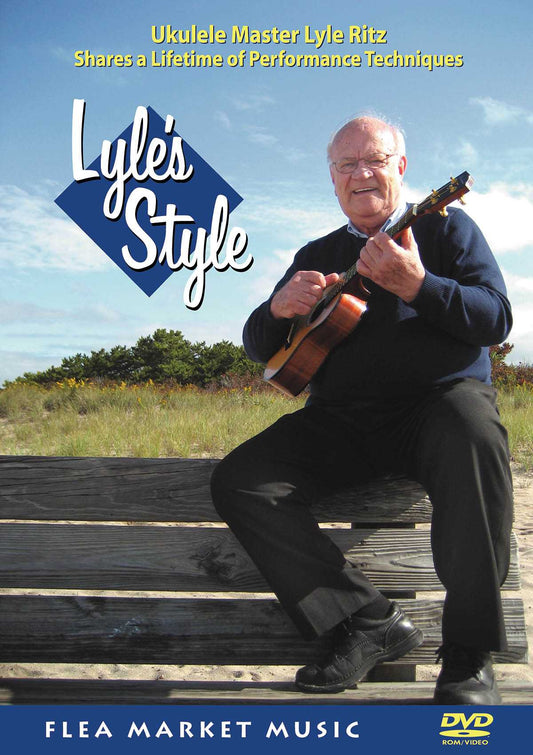 Image 1 of DVD - Lyle Ritz: Lyle's Style - Sharing a Lifetime of Technique - SKU# FMM-DVD01 : Product Type Media : Elderly Instruments
