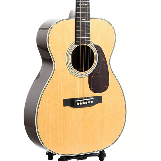 Image 2 of Martin Custom 28-Style 00 Guitar & Case, GE Bracing, Abalone Rosette - SKU# 0028ABR-TON : Product Type Flat-top Guitars : Elderly Instruments