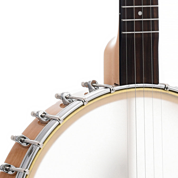 Scooped Fretboard of Gold Tone CC-Carlin 12" Openback Banjo 
