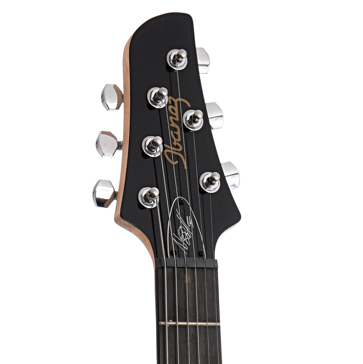 Front headstock of Ibanez Noodles Signature Model NDM5