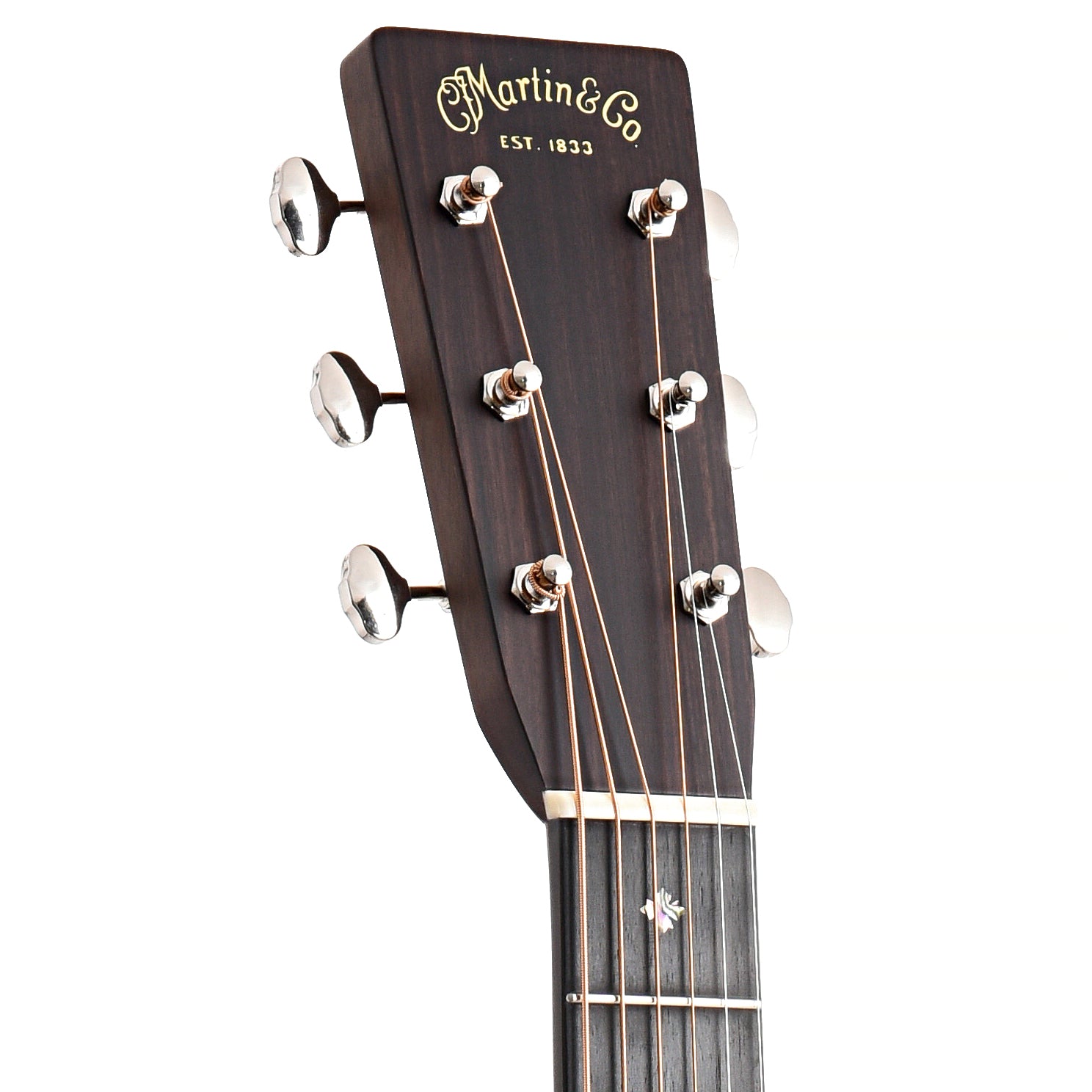 Image 6 of Martin Custom 28-Style 00 Guitar & Case, GE Bracing, Abalone Rosette - SKU# 0028ABR-TON : Product Type Flat-top Guitars : Elderly Instruments