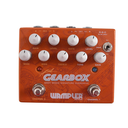 Image 1 of Wampler Andy Wood Gearbox Overdrive Pedal- SKU# GEARBOX : Product Type Effects & Signal Processors : Elderly Instruments