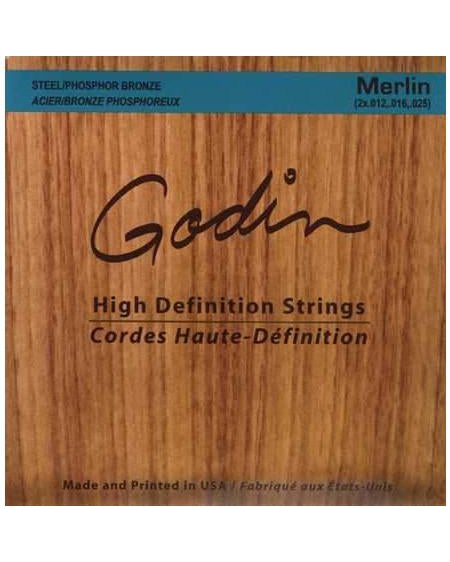 Image 1 of Seagull M4 "Merlin" High Definition Strings - SKU# GMS : Product Type Strings : Elderly Instruments