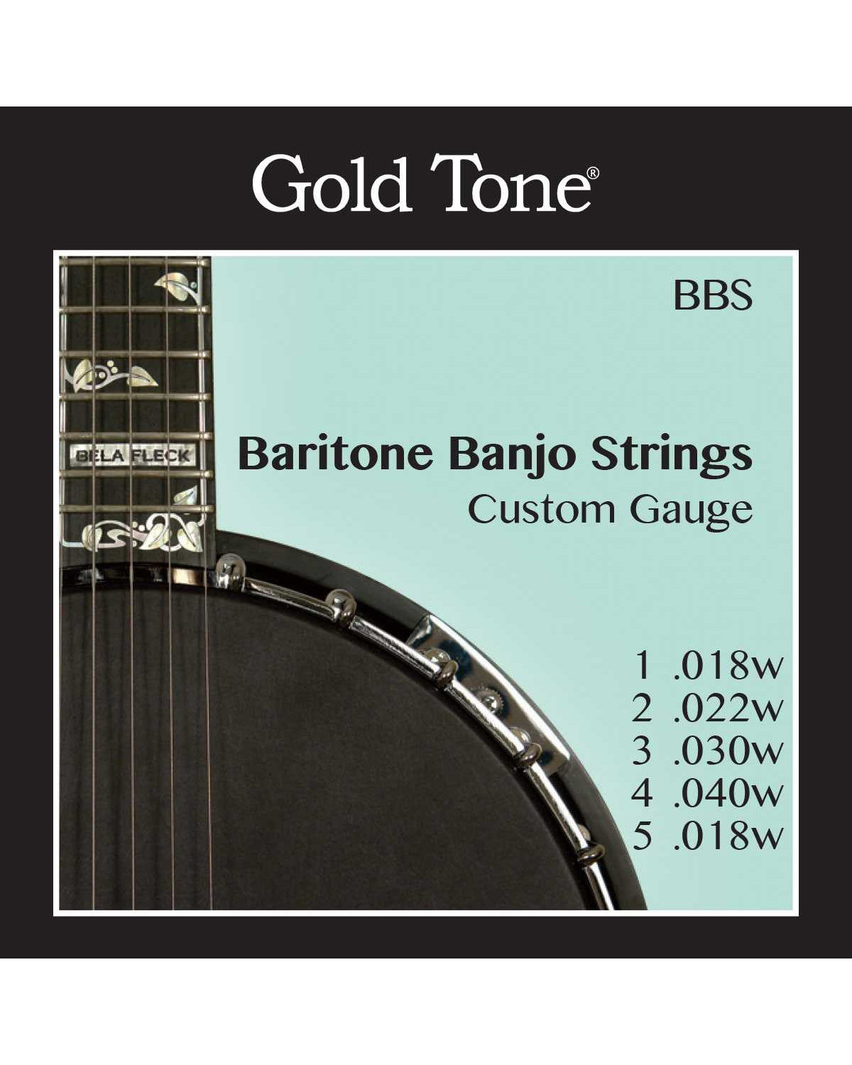 Image 1 of Gold Tone BBS Baritone Banjo Strings - SKU# GTBBS : Product Type Strings : Elderly Instruments