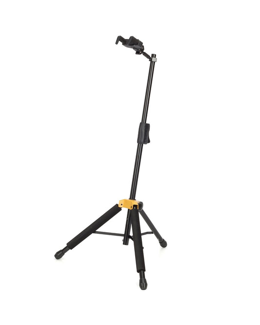 Image 1 of Hercules GS415BPLUS Plus Series Universal AutoGrip Guitar Stand with Foldable Yoke - SKU# GS415B : Product Type Accessories & Parts : Elderly Instruments
