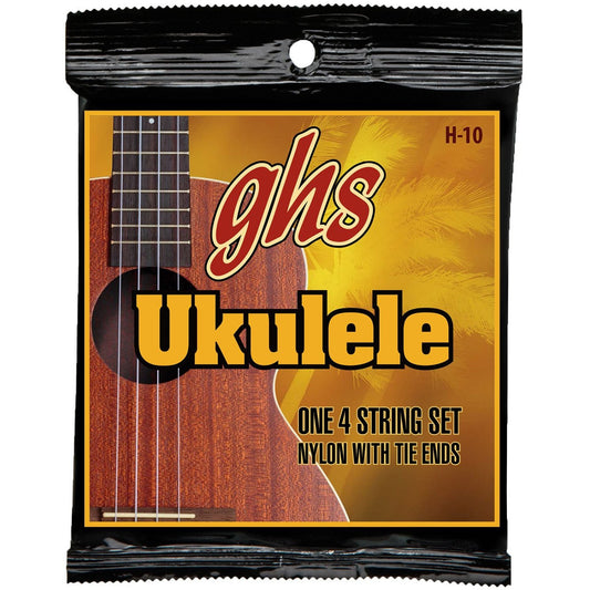Image 2 of GHS H-10 Black Nylon Hawaiian Soprano/Concert Ukulele Strings - SKU# 10UKE : Product Type Strings : Elderly Instruments