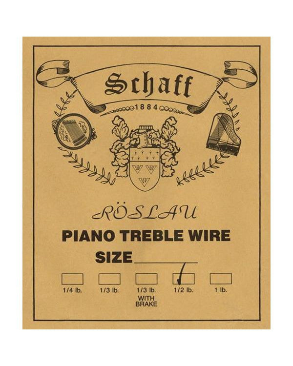 Image 1 of Piano Wire 1/2 LB Roll, Size 6, .016" - SKU# HDA3-6 : Product Type Strings : Elderly Instruments