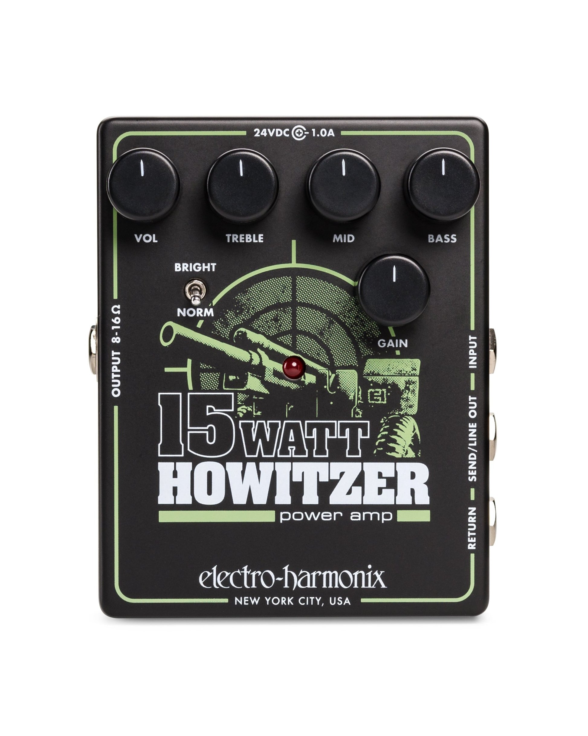 Image 1 of Electro Harmonix 15 Watt Howitzer Guitar Amp/Preamp - SKU# HOWITZER : Product Type Effects & Signal Processors : Elderly Instruments