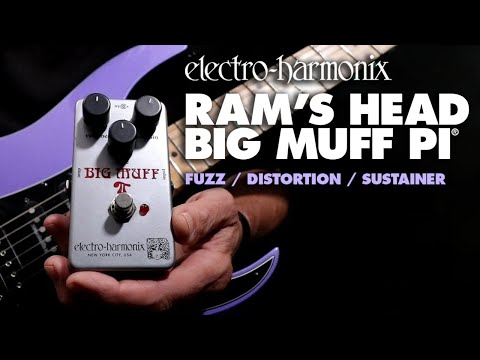 Electro Harmonix Ram's Head Big Muff PI Distortion/Sustainer Pedal
