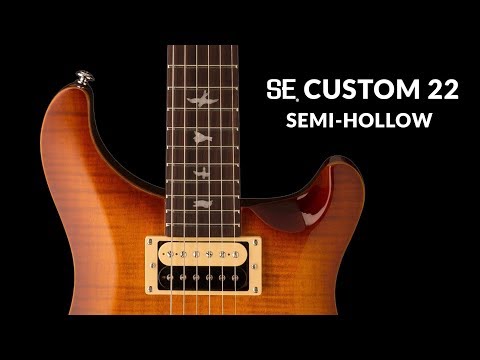 Video of PRS SE Custom 22 Semi-Hollow Electric Guitar by Bryan Ewald from PRS Guitars