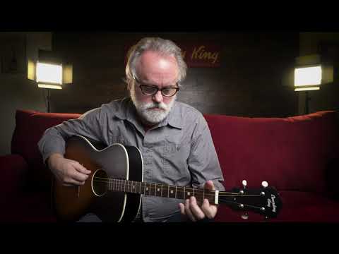 Video Demonstration of Recording King Dirty 30s Series 7 000 Tenor Guitar