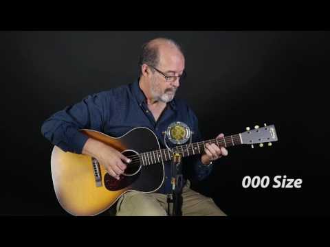 Video Demonstration of Martin 000-17E Black Smoke Guitar