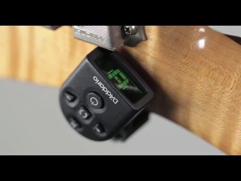 Video Demonstration of D'Addario Planet Waves NS Micro Headstock Tuner