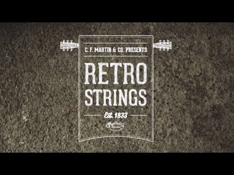 Video Demonstration of Martin MM13 Retro Monel Medium 6-String Acoustic Guitar Set
