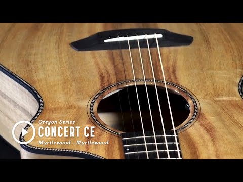 Video of Breedlove Oregon Series Concert CE Myrtlewood-Myrtlewood Acoustic-Electric Guitar from Breedlove Guitars 