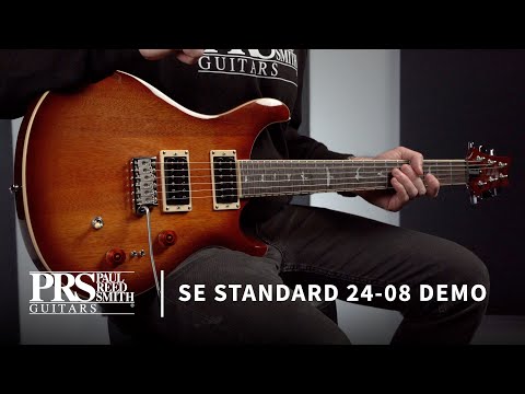 Video Demonstration of PRS SE Standard 24-08 Electric Guitar