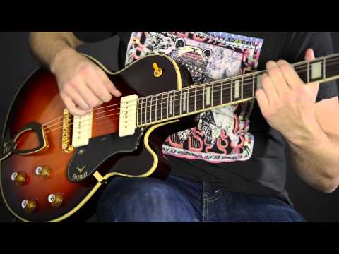 Video Demonstration of Guild Newark St. Collection M-75 Aristocrat Hollow Body Archtop Guitar