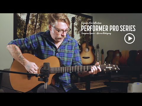 Video of Breedlove craftsman/artist playing  and reviewing the Performer Pro Concert Guitar