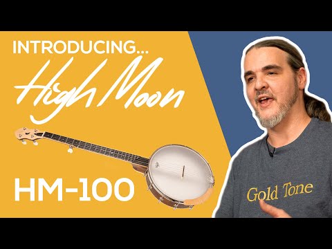 Video of Gold Tone HM-100 High Moon A-Scale Openback Banjo & Case