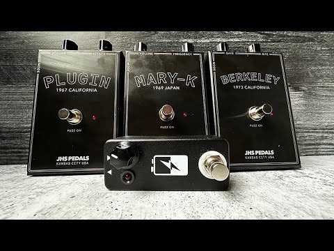 Video Overview of JHS Legends of Fuzz Plugin, Mary-K, Berkeley and Volture Voltage Controller by R.J. Ronquillo from JHS Pedals