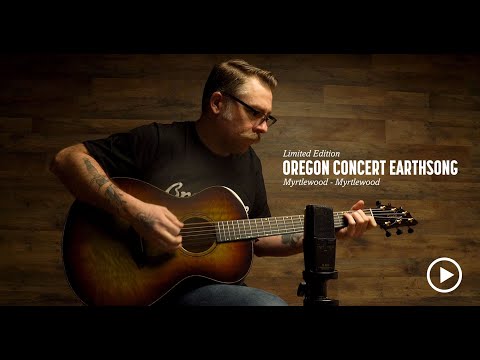 Video demonstration of Breedlove Oregon Concert Eartsong Myrtlewood-Myrtlewood LTD Acoustic Electric Guitar by Breedlove technician Ian Knox