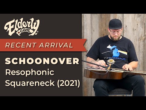 Schoonover Resophonic Squareneck Guitar Black (2021)