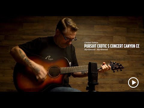 Video of Breedlove Limited Edition Pursuit Exotic S Concert Canyon CE from Breedlove Guitars