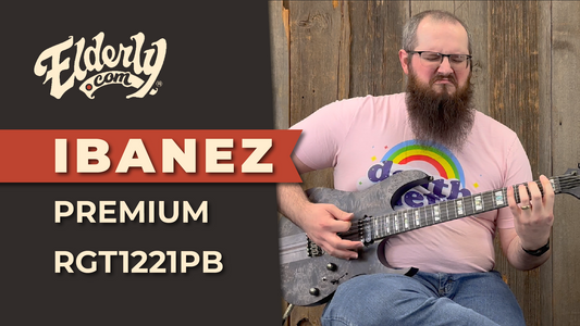 Ibanez Premium RGT1221PB Electric Guitar, Deep Twilight Flat
