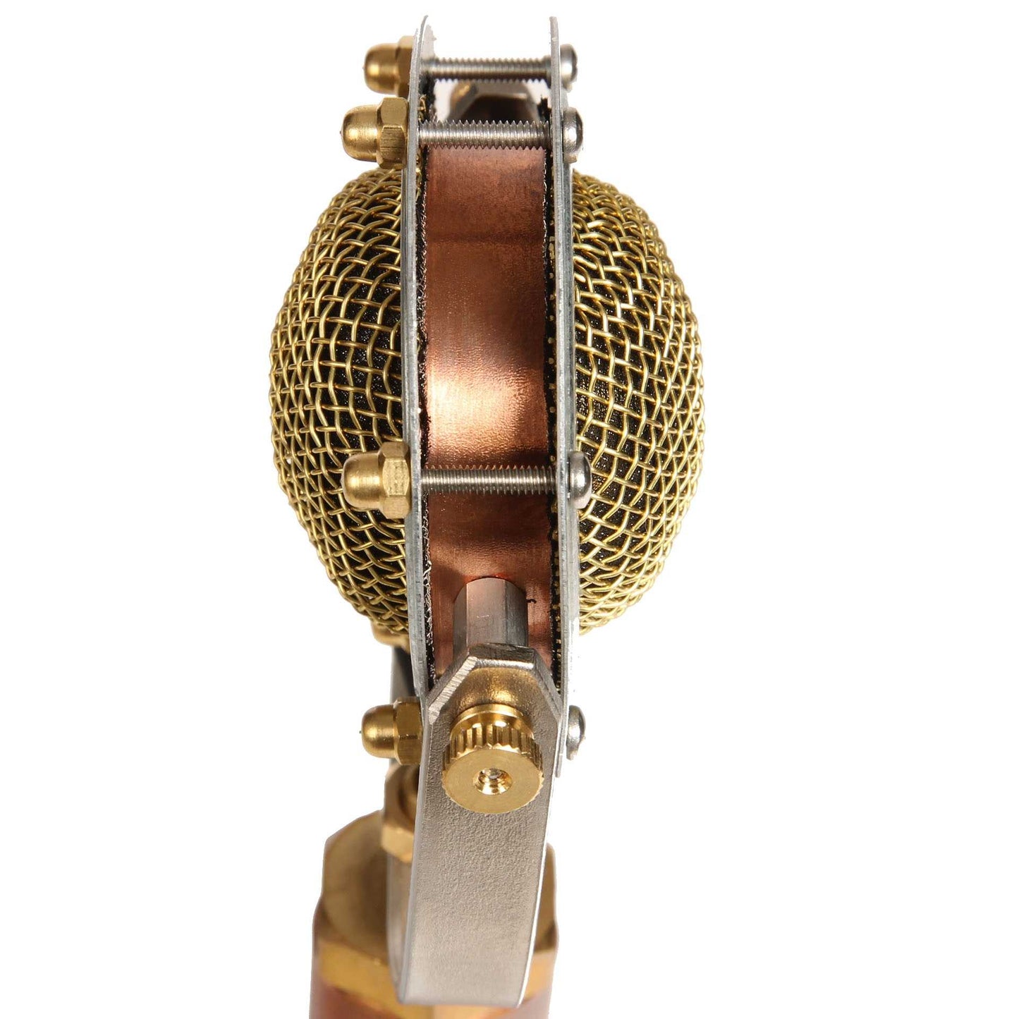 Side of Ear Trumpet Labs Edwina Condenser Microphone