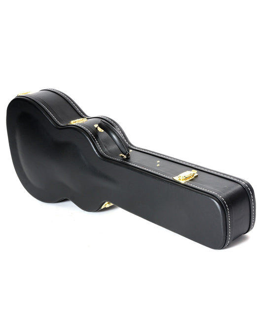 Full Front and Side of Guardian 33 Series Premier Deluxe Archtop Hardshell Guitar Case