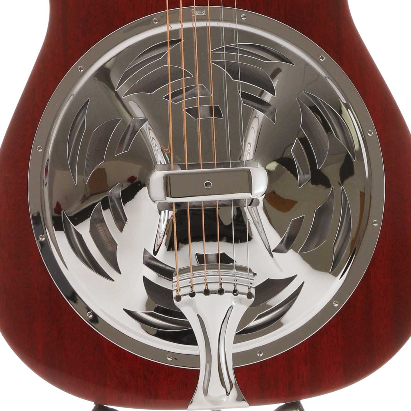 Image 3 of Beard Jerry Douglas Red-Beard with Case & Fishman Douglas Aura Pedal - SKU# JDB4 : Product Type Resonator & Hawaiian Guitars : Elderly Instruments