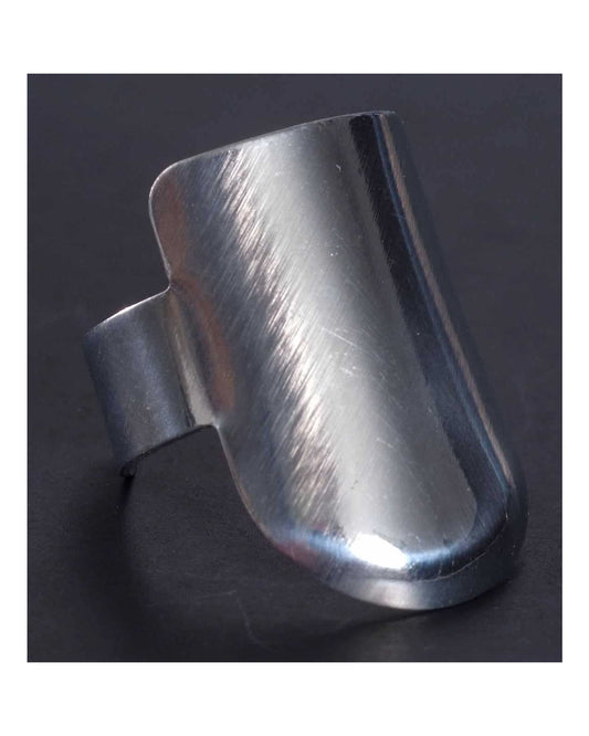 Front and Side of Hooks Banjo Thimble, Aluminum