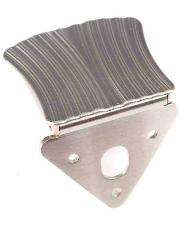 Image 1 of James "Shell" Mandolin Tailpiece - SKU# JMT2-NICKEL : Product Type Accessories & Parts : Elderly Instruments