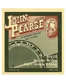 Image 1 of John Pearse 1700L 80/20 Bell Bronze Extra Long Light 5-String Banjo Strings - SKU# JP1700L : Product Type Strings : Elderly Instruments