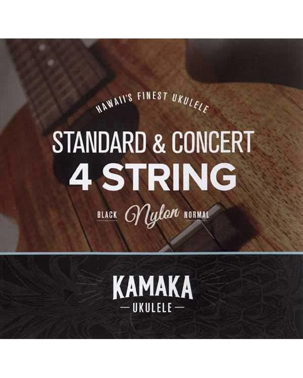 Front of Kamaka S-1 Standard/Concert Ukulele Set