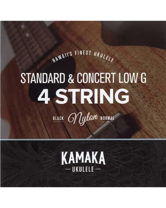 Image 1 of Kamaka S-1 Standard/Concert Ukulele Set with Low G - SKU# KS1G : Product Type Strings : Elderly Instruments