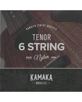 Image 1 of Kamaka S-36 6-String Tenor Ukulele Set - SKU# KS4 : Product Type Strings : Elderly Instruments