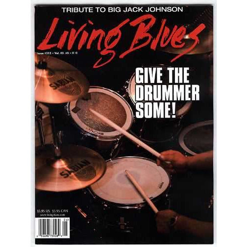 Image 1 of Living Blues June 2011 - Issue #213, Vol. 42 #3 - SKU# LB-201106 : Product Type Media : Elderly Instruments
