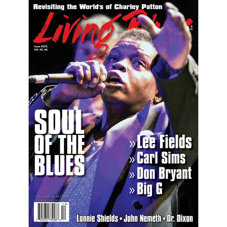 Image 1 of Living Blues December 2017 - Issue #252, Vol. 48 #6 - SKU# LB-201712 : Product Type Media : Elderly Instruments