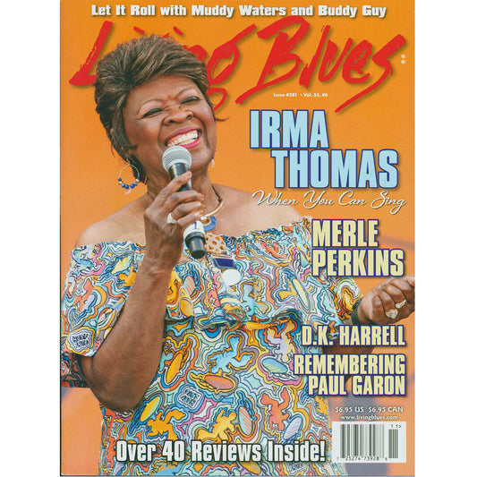 Living Blues Magazine - November 2022 Cover