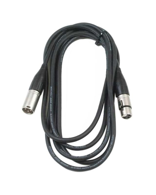 Front of Quantum Audio Designs 10 Foot XLR Microphone Cable