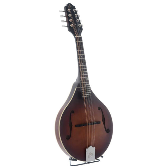 Full Front and Side of The Loar "Honey Creek" A-Style Mandolin