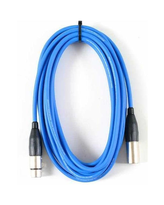 Image 1 of Quantum Audio Designs 20 Foot XLR Microphone Cable - SKU# LM20-BLU : Product Type Cables & Accessories : Elderly Instruments